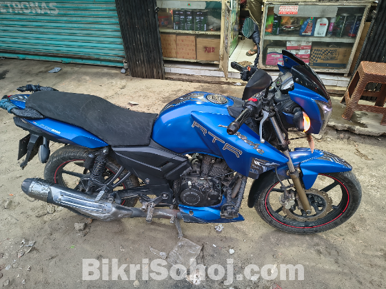 TVS Apache RTR 160 (Blue Color)
